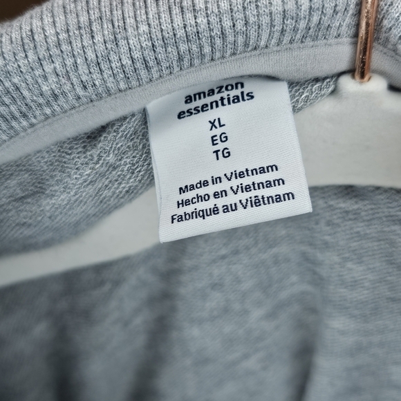 ⭐️40% Off⭐️ Amazon Essentials Heather Grey Cowl Neck Pullover - Picture 8 of 9
